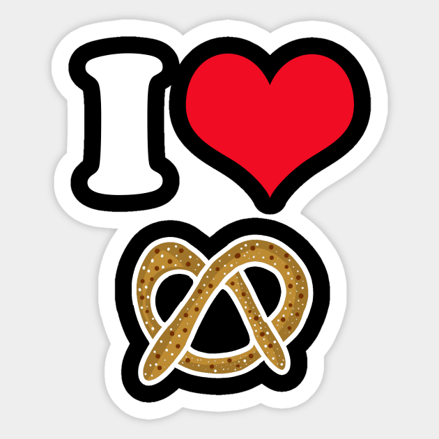 pretzel day Sticker by Elegance14